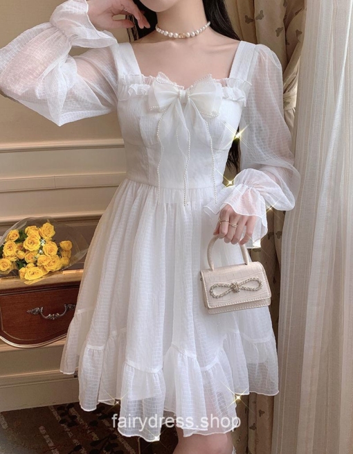 Dolly Bow Princess Cute Lolita Fairy Dress