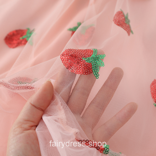 Sweet Gentle Strawberry Boho Dress 5