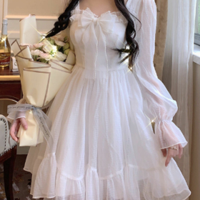 Dolly Bow Princess Cute Lolita Fairy Dress