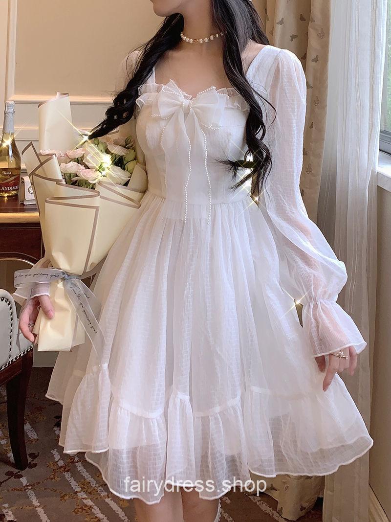Dolly Bow Princess Cute Lolita Fairy Dress