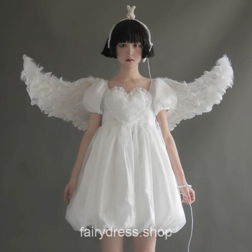 Angelcore Heart Princess Kawaii Lolita Dress