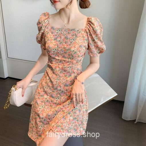 Cozy Casual Designer Summer Floral Dress