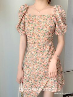 Cozy Casual Designer Summer Floral Dress