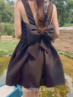 Dark Princess Sexy Bowknot Mini Dress